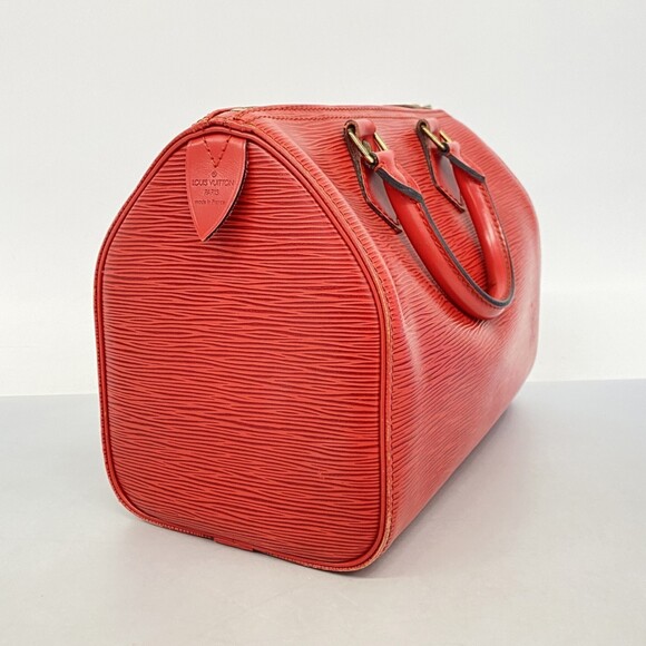 Louis Vuitton Epi Speedy 25 Handbag M43017 Castilian Red Women's - Picture 2 of 14